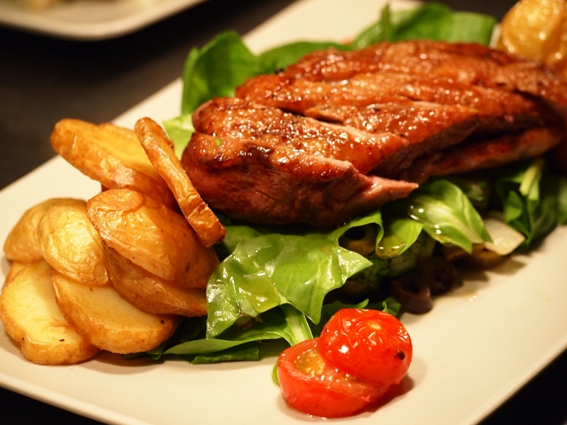 Baltasound Hotel, freshly prepared dishes